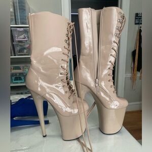 Pleaser flamingo boot